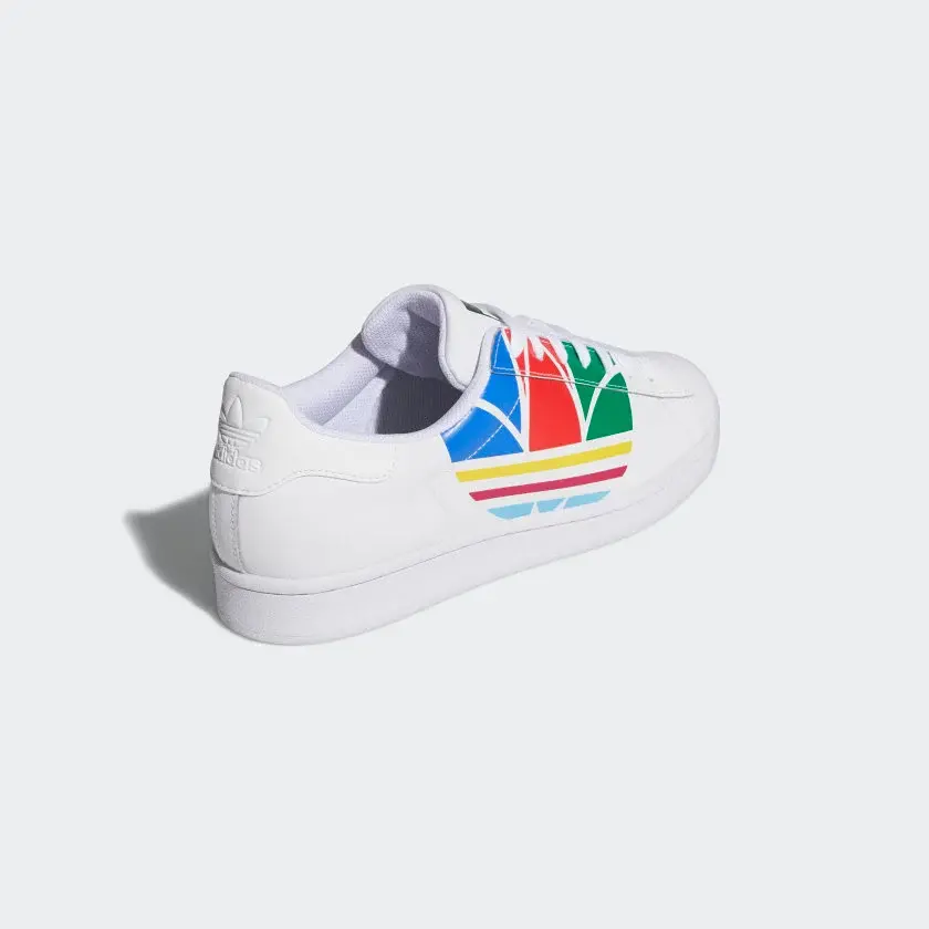 Giày Adidas Superstar Pure 'Colorful Trefoil - Cloud White' FU9519 - Ảnh 5