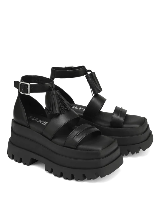 Dép Naked Wolfe DARE 'BLACK' - Ảnh 2