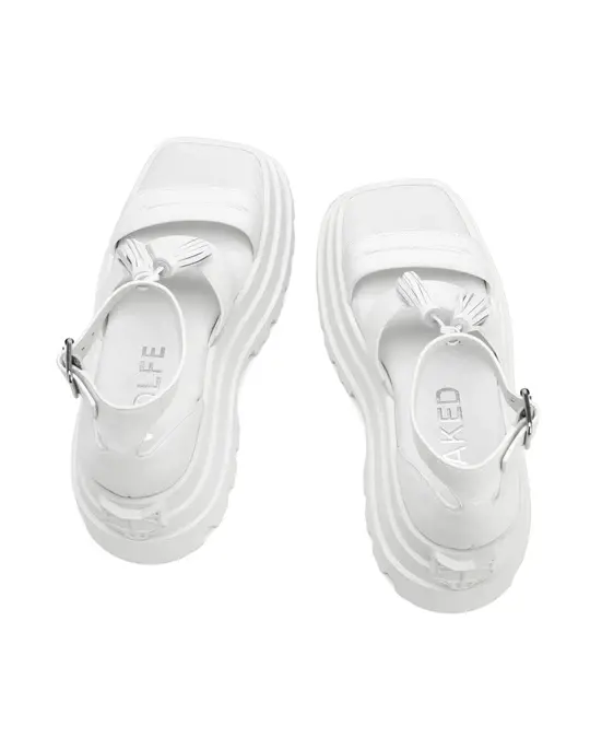 Dép Naked Wolfe DARE 'WHITE' - Ảnh 5