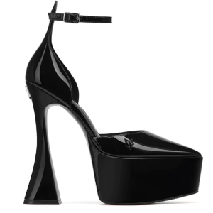 Giày cao gót Naked Wolfe DARIA 'BLACK PATENT'