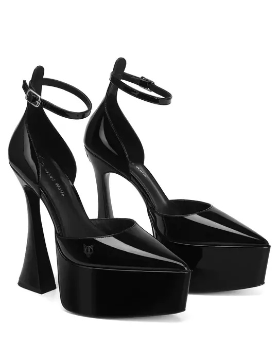 Alternative view of Giày cao gót Naked Wolfe DARIA 'BLACK PATENT'