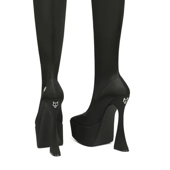 Giày Naked Wolfe Boost DARING 'BLACK SATIN' - Ảnh 4