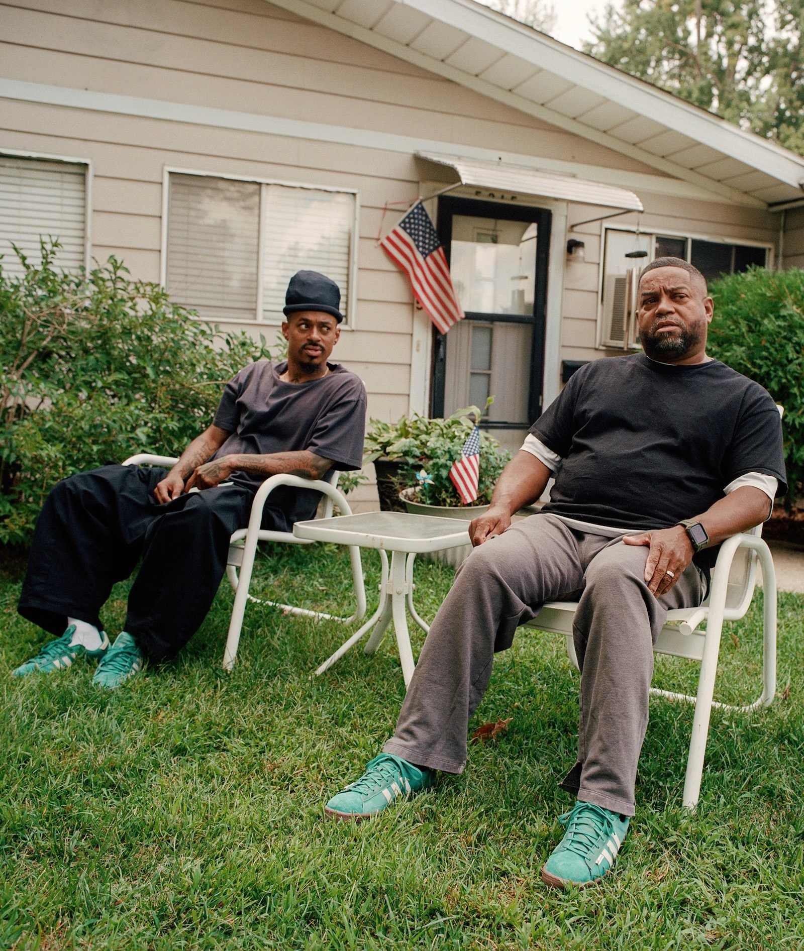 Giày Adidas x Darryl Brown Campus 80 'Active Green' GX1656 - Ảnh 8