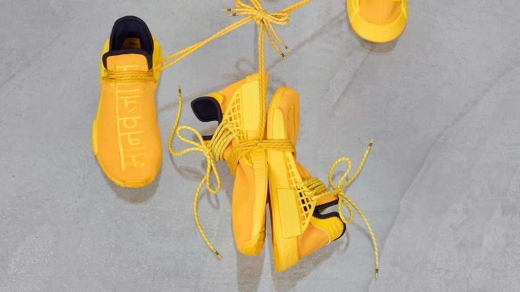 Giày Adidas Pharrell x NMD Human Race 'Yellow' GY0091 - Ảnh 2