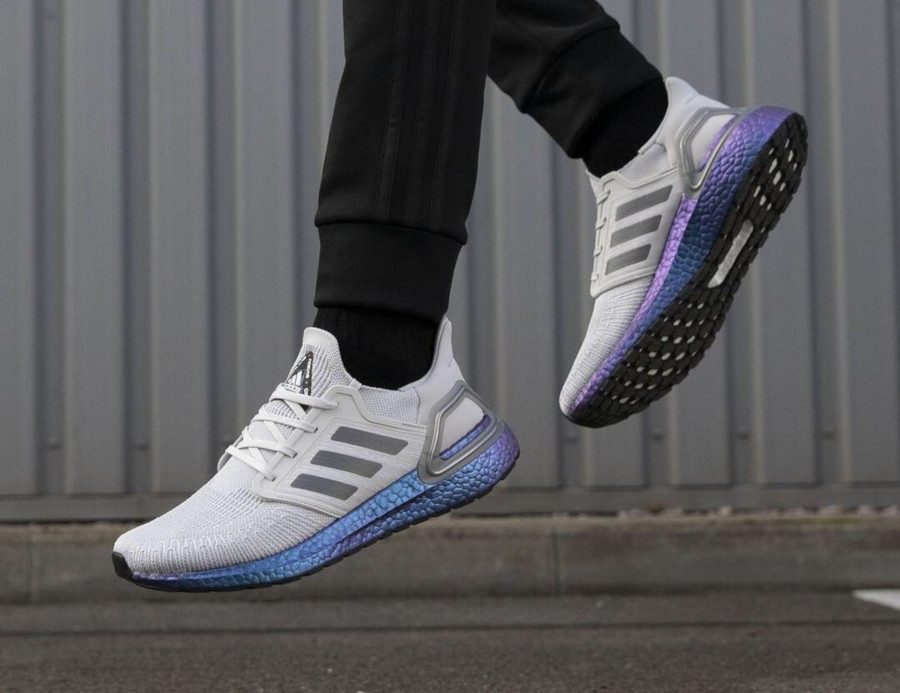 Giày Adidas Ultra Boost 2020 ISS US National Lab Dash 'Grey x Blue' EG0755 - Ảnh 5