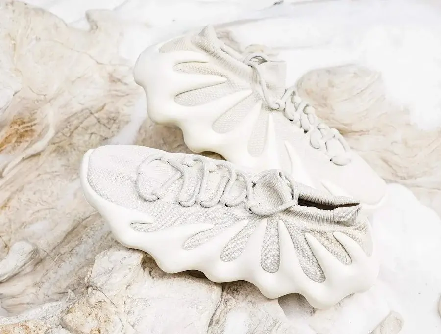 Giày Adidas Yeezy 450 'Cloud White' H68038 - Ảnh 4