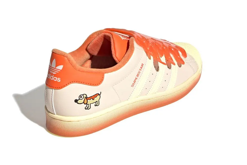 Alternative view of Giày Adidas Melting Sadness x Superstar 'Hotdog' FZ5256