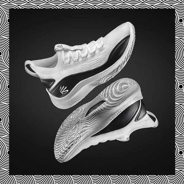 Giày Under Armour Curry Flow 8 'Zen Flow' 3023085-103 - Ảnh 5