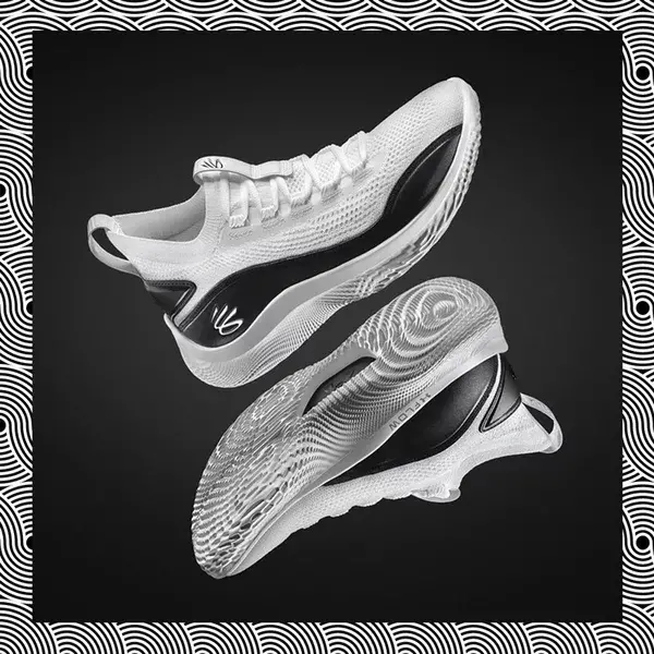 Giày Under Armour Curry Flow 8 'Zen Flow' 3023085-103 - Ảnh 5