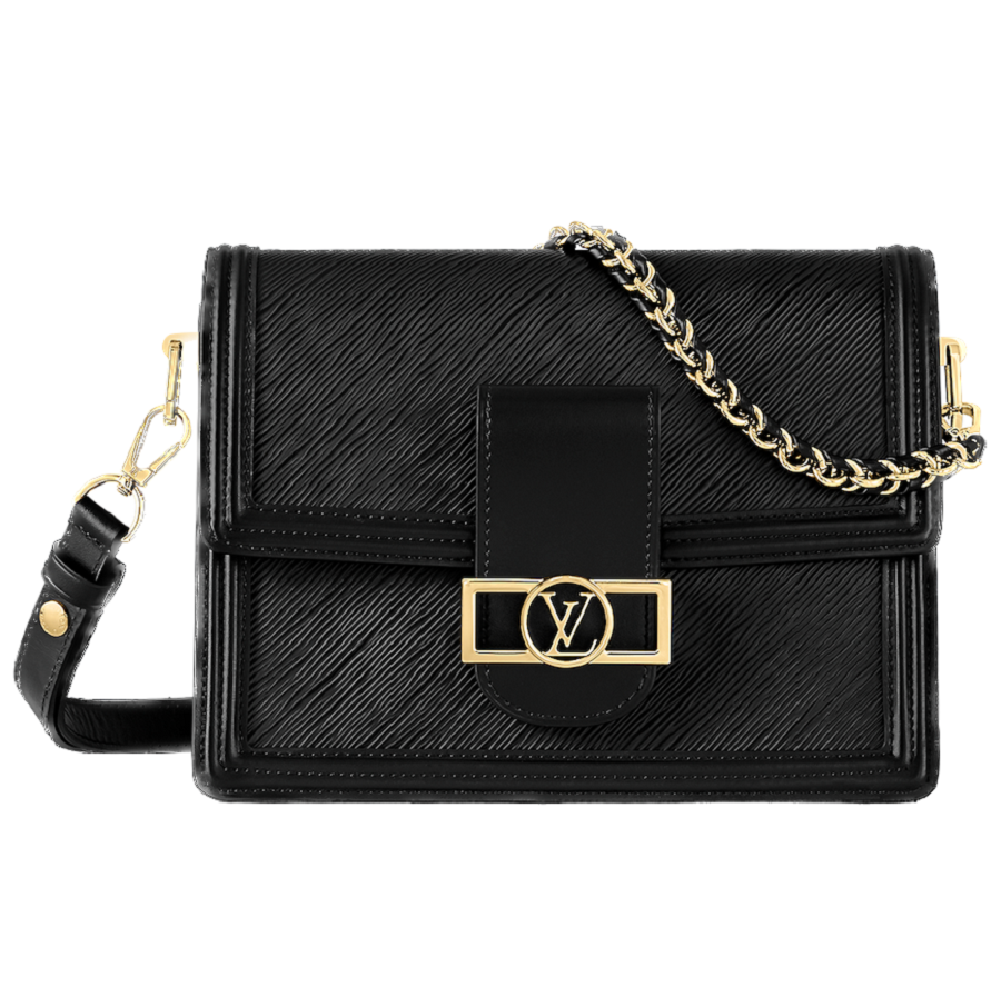 Túi Louis Vuitton Dauphine MM Epi 'Black' M56141