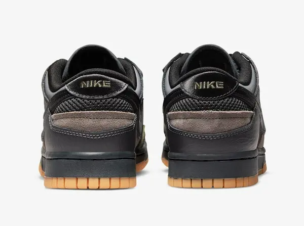 Giày Nike Dunk Low Scrap Black Gum DB0500-001 - Ảnh 4