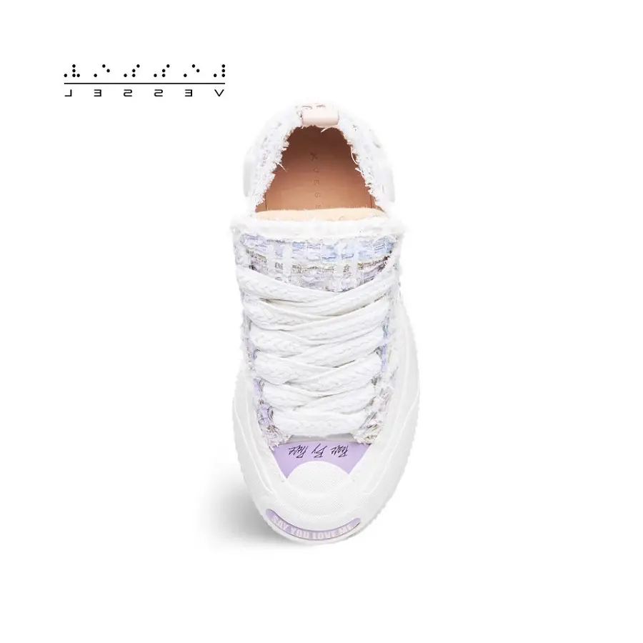 Giày xVESSEL G.O.P. 2.0 MARSHMALLOW Lows 'Lavender Tweed' - Ảnh 8