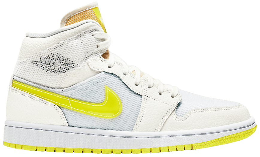Giày Nike Wmns Air Jordan 1 Mid SE 'Voltage Yellow' DB2822-107