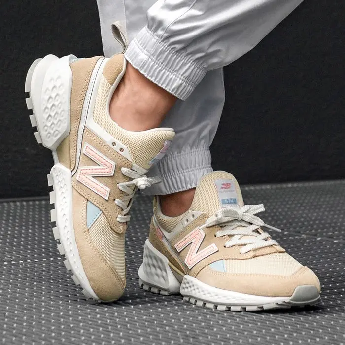 Giày New Balance Wmns 574 'Beige' WS574PRB - Ảnh 3