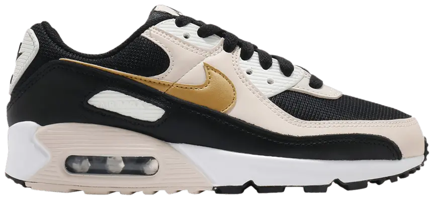 Giày Nike Wmns Air Max 90 'Black Metallic Gold' DB9578-001
