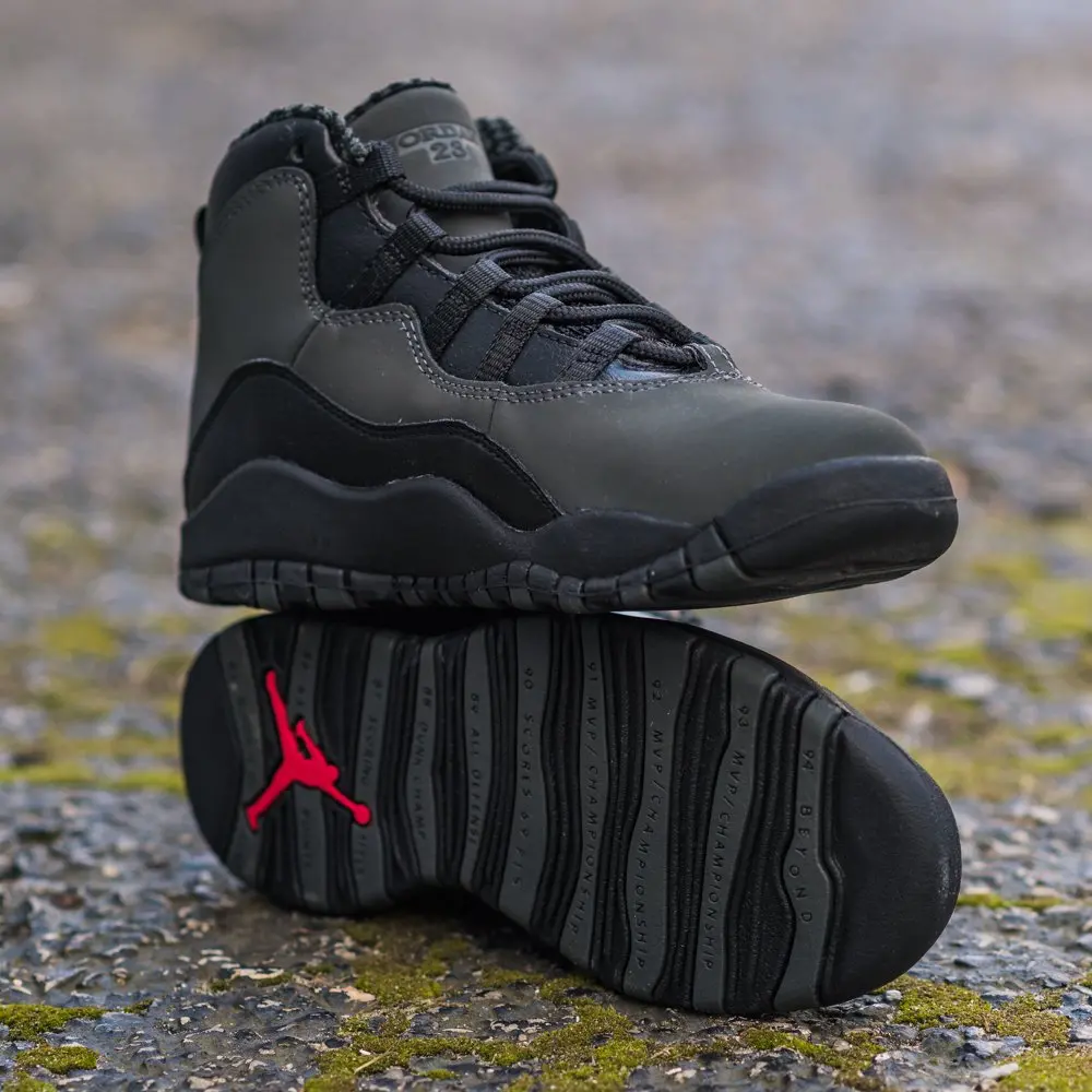 Giày Nike Air Jordan 10 Retro BG 'Dark Shadow' 310806-002 - Ảnh 6