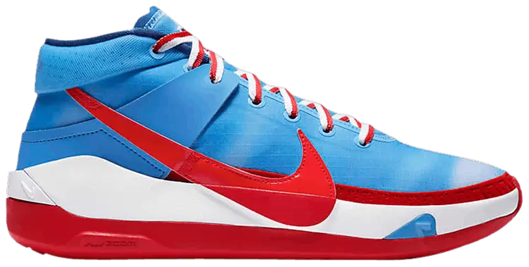 Giày Nike KD 13 'New Jersey Nets Hardwood Classics' DC0009-400