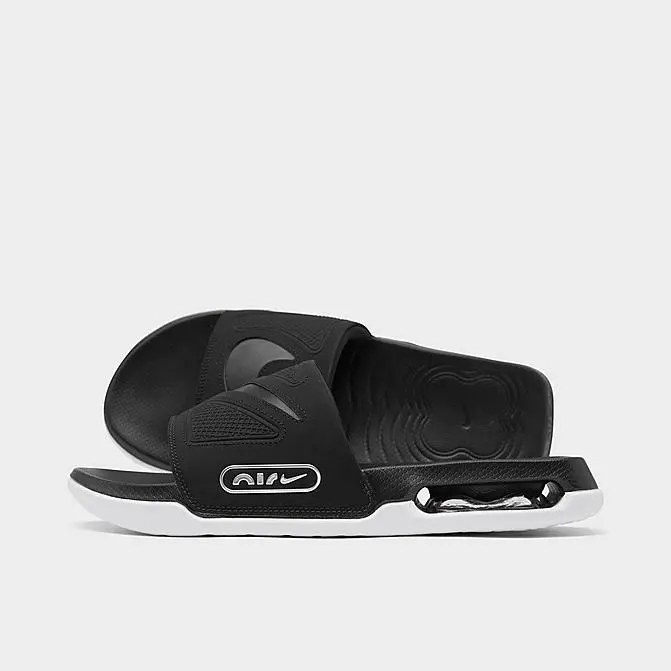 Dép Nike Air Max Cirro Slide 'Black Metallic Silver' DC1460-004 - Ảnh 3
