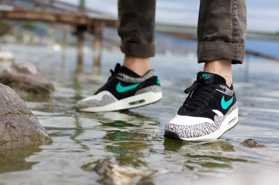 Giày Nike x Atmos Air Max 1 Elephant 2017 908366-001 - Ảnh 6