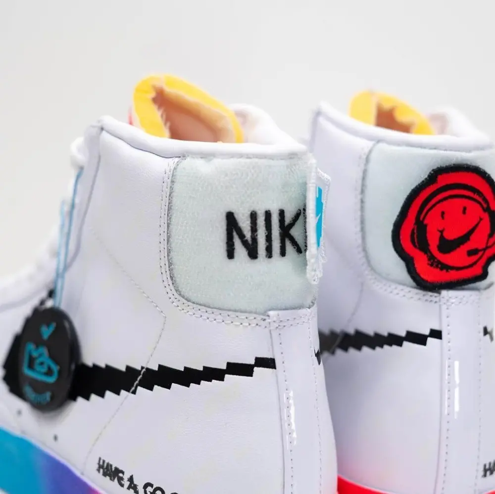 Giày Nike Blazer Mid '77 Vintage 'Have A Good Game' DC3280-101 - Ảnh 5