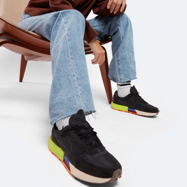 Giày Nike Fontanka Waffle 'Black Volt' DC3579-001 - Ảnh 2