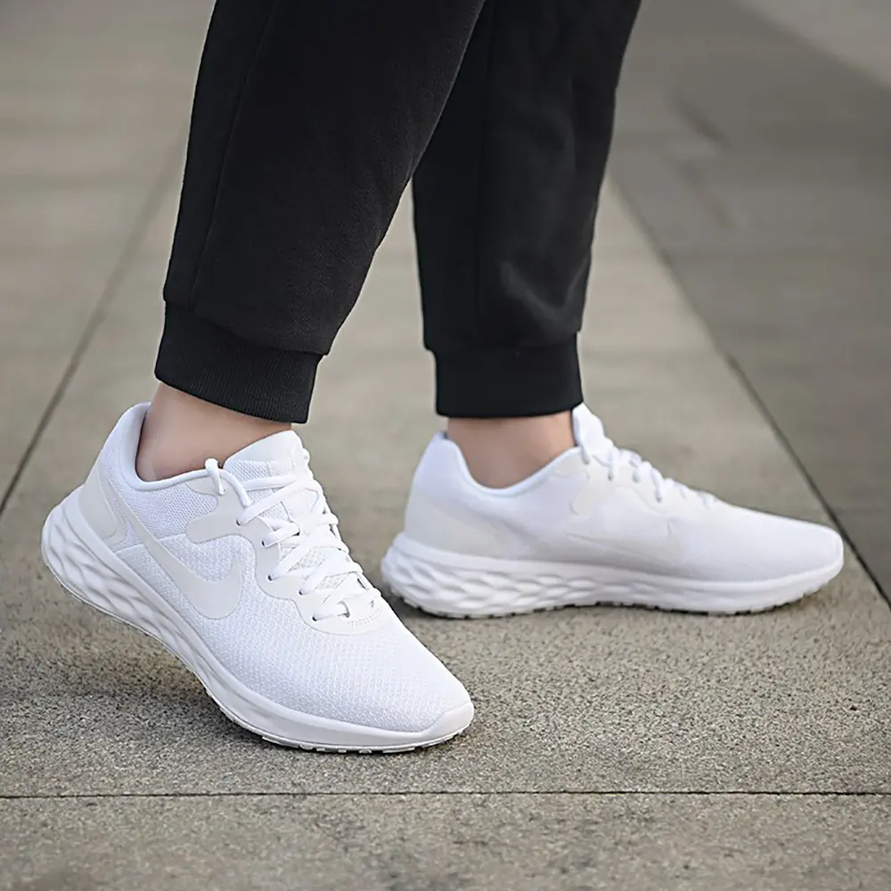 Giày Nike Revolution 6 Next Nature 'Triple White' DC3728-102 - Ảnh 3