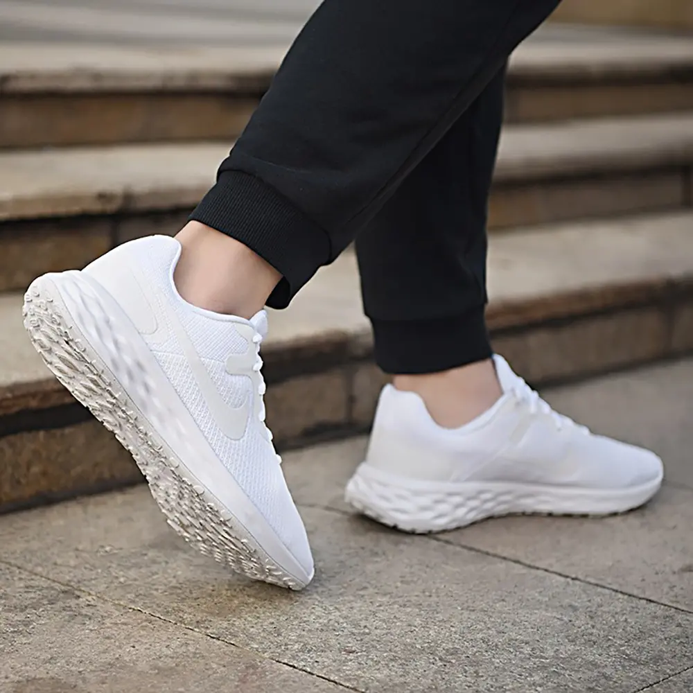 Giày Nike Revolution 6 Next Nature 'Triple White' DC3728-102 - Ảnh 4