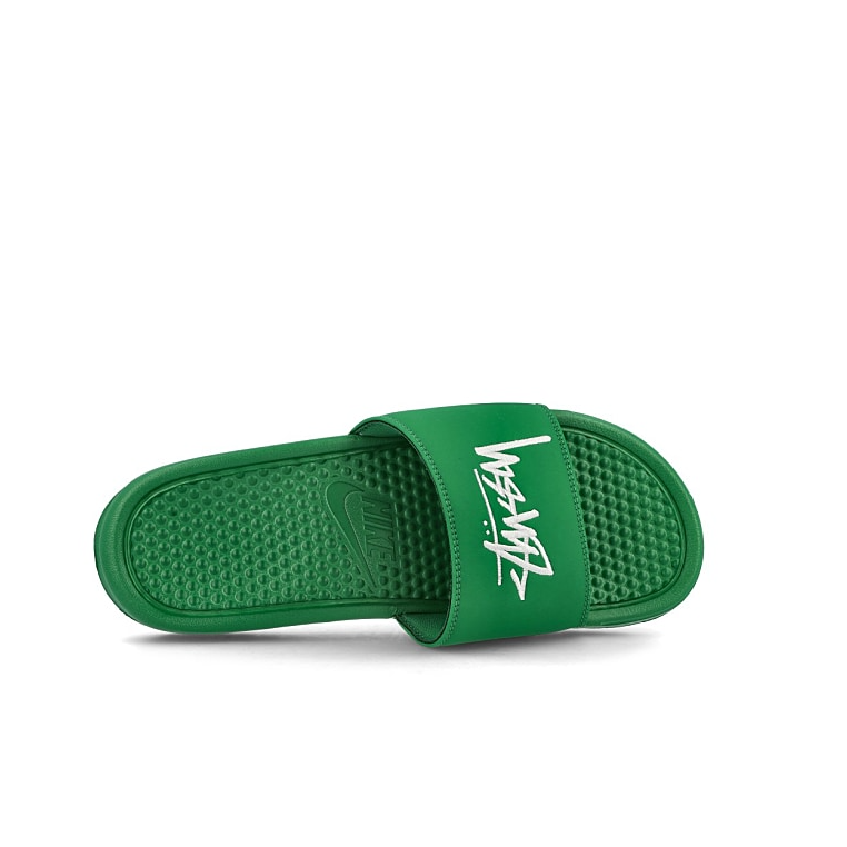 Dép Nike Stussy x Benassi 'Pine Green' DC5239-300 - Ảnh 3