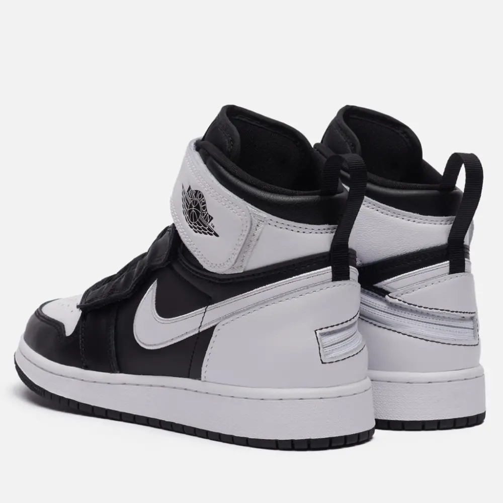 Giày Nike Air Jordan 1 High FlyEase GS 'Black White' DC7986-011 - Ảnh 5