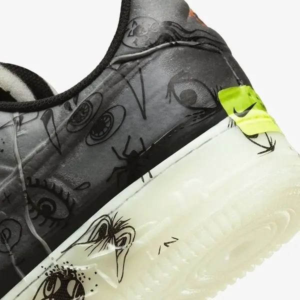 Giày Nike Air Force 1 Experimental 'Halloween' DC8904-001 - Ảnh 5