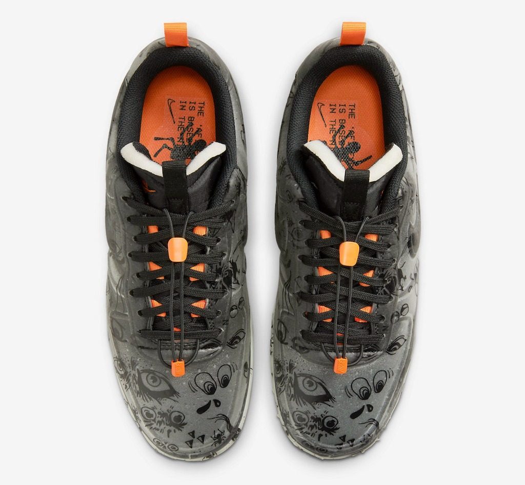Giày Nike Air Force 1 Experimental 'Halloween' DC8904-001 - Ảnh 3