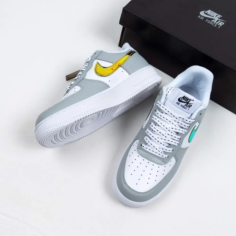 Giày Nike Air Force 1 Metallic Summit White DC9029-100 - Ảnh 4