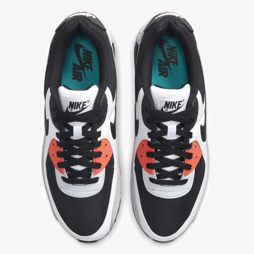 Giày Nike Air Max 90 'Black Turf Orange' DC9845-100 - Ảnh 5