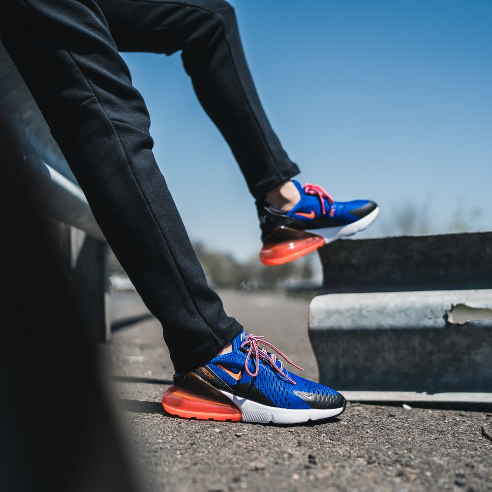Giày Nike Air Max 270 GS 'Racer Blue' 943345-401 - Ảnh 3