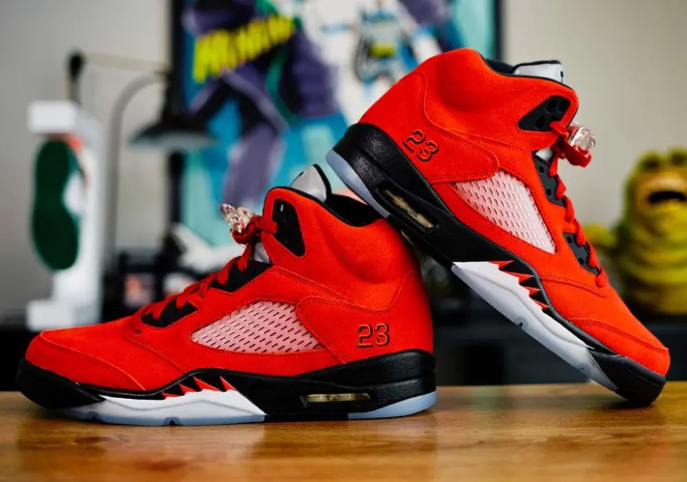 Giày Air Jordan 5 Retro 'Raging Bull' 2021 DD0587-600 - Ảnh 3
