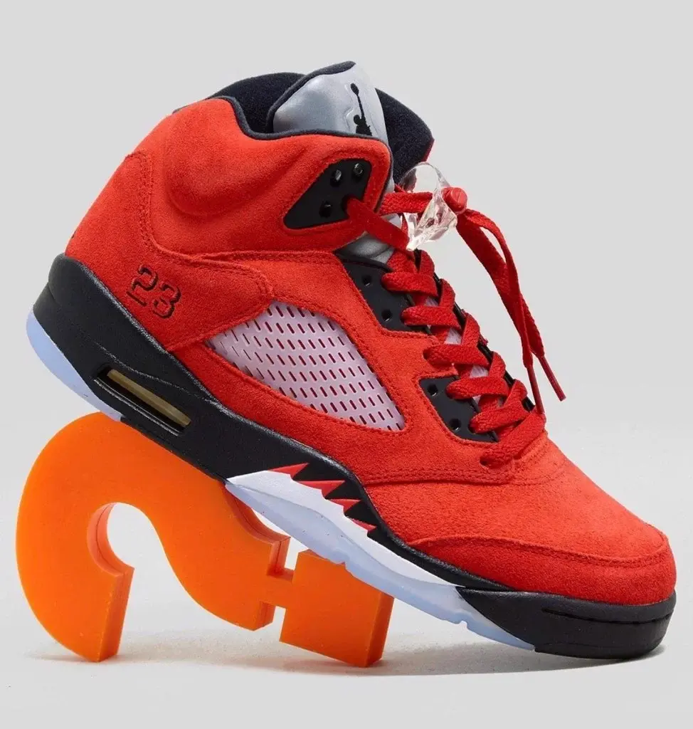 Alternative view of Giày Air Jordan 5 Retro 'Raging Bull' 2021 DD0587-600