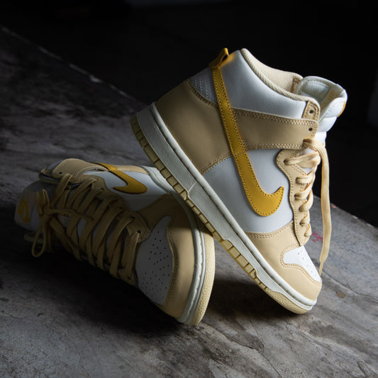 Giày Nike Dunk High 'Pale Vanilla Topaz Gold' DD1869-201 - Ảnh 4