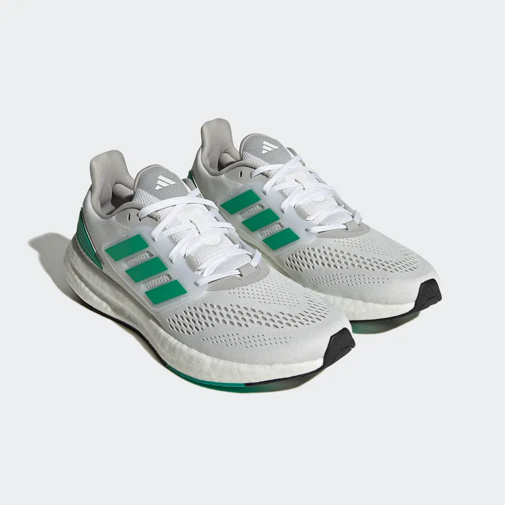 Alternative view of Giày Adidas Pureboost 22 Boost 'White Green Grey' HQ8588