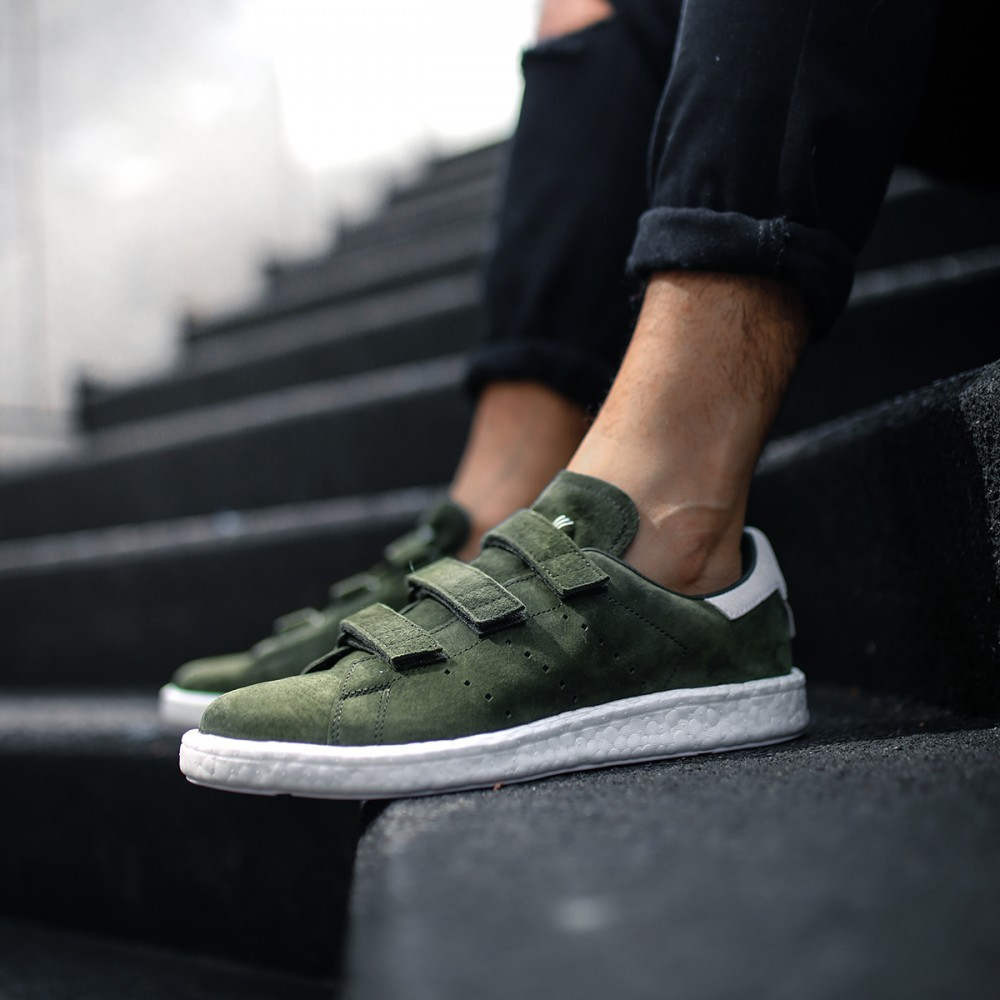 Giày Adidas White Mountaineering x Stan Smith CF 'Night Cargo' CG3652 - Ảnh 5
