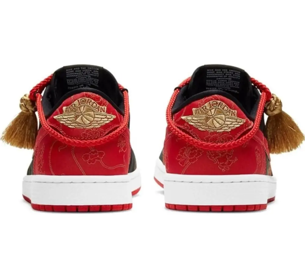 Giày Nike Air Jordan 1 Low OG 'Chinese New Year' DD2233-001 - Ảnh 6