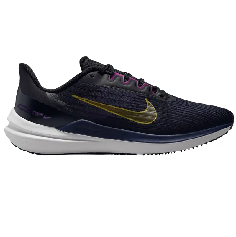 Giày Nike Air Winflo 9 'Black Gold Suede' DD6203-007