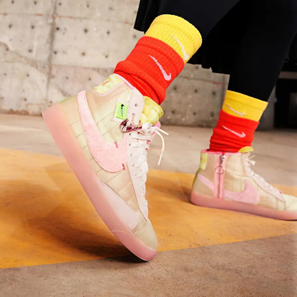 Giày Nike Wmns Blazer Mid Rebel 'Spring Festival' DD8482-163 - Ảnh 3
