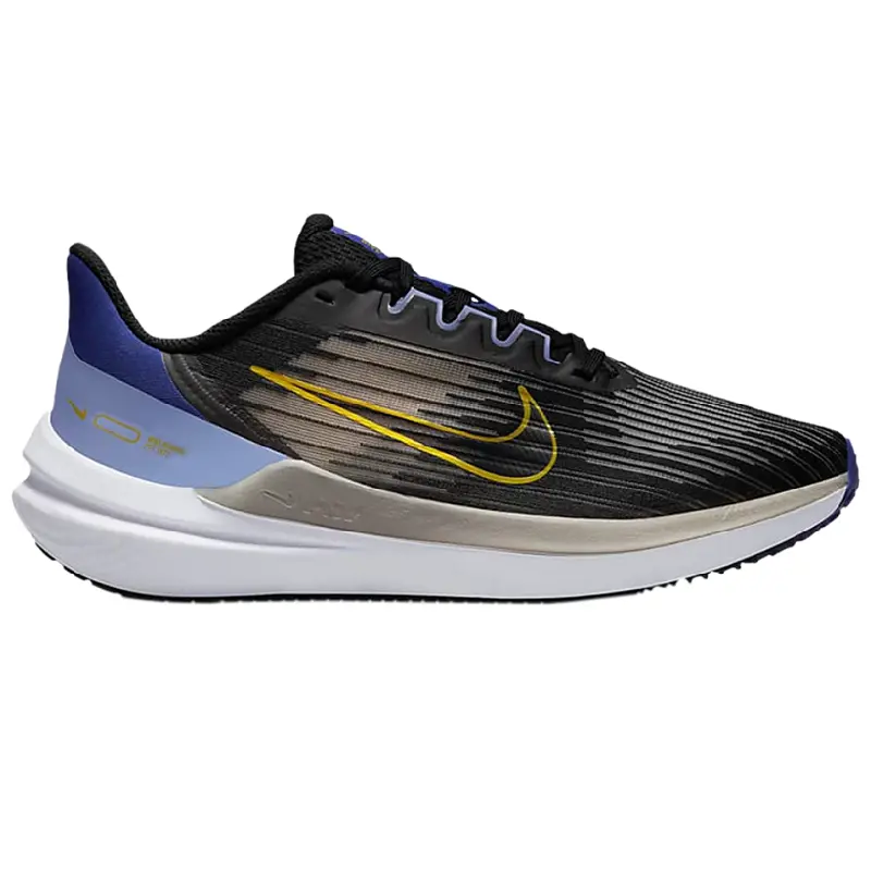 Giày Nike Wmns Air Winflo 9 'Black Lapis Yellow' DD8686-003