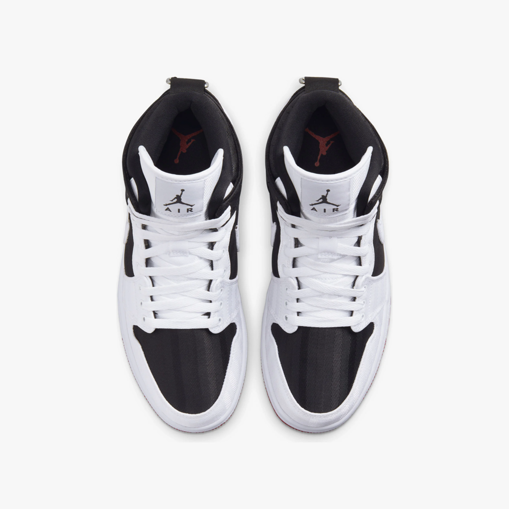 Giày Nike Air Jordan 1 Mid SE Utility 'White Black Gym Red' DD9338-016 - Ảnh 4