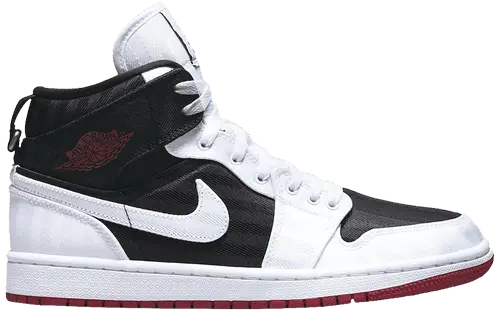 Giày Nike Air Jordan 1 Mid SE Utility 'White Black Gym Red' DD9338-016