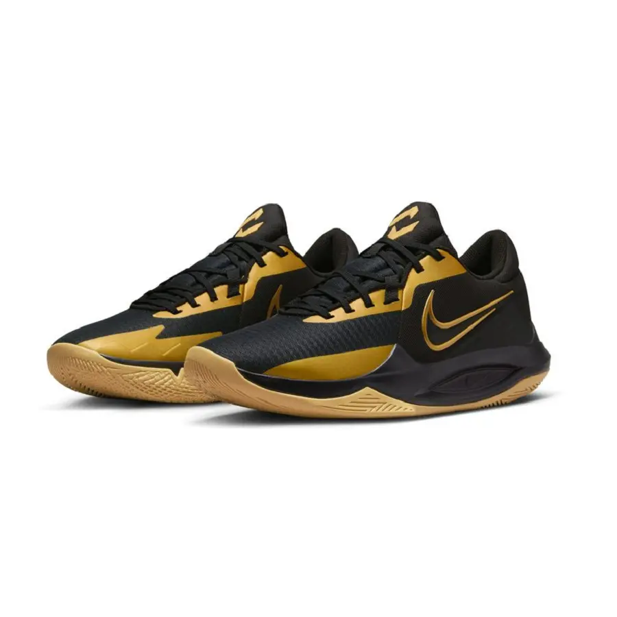 Giày Nike Precision 6 'Black Metallic Gold' DD9535-005 - Ảnh 4
