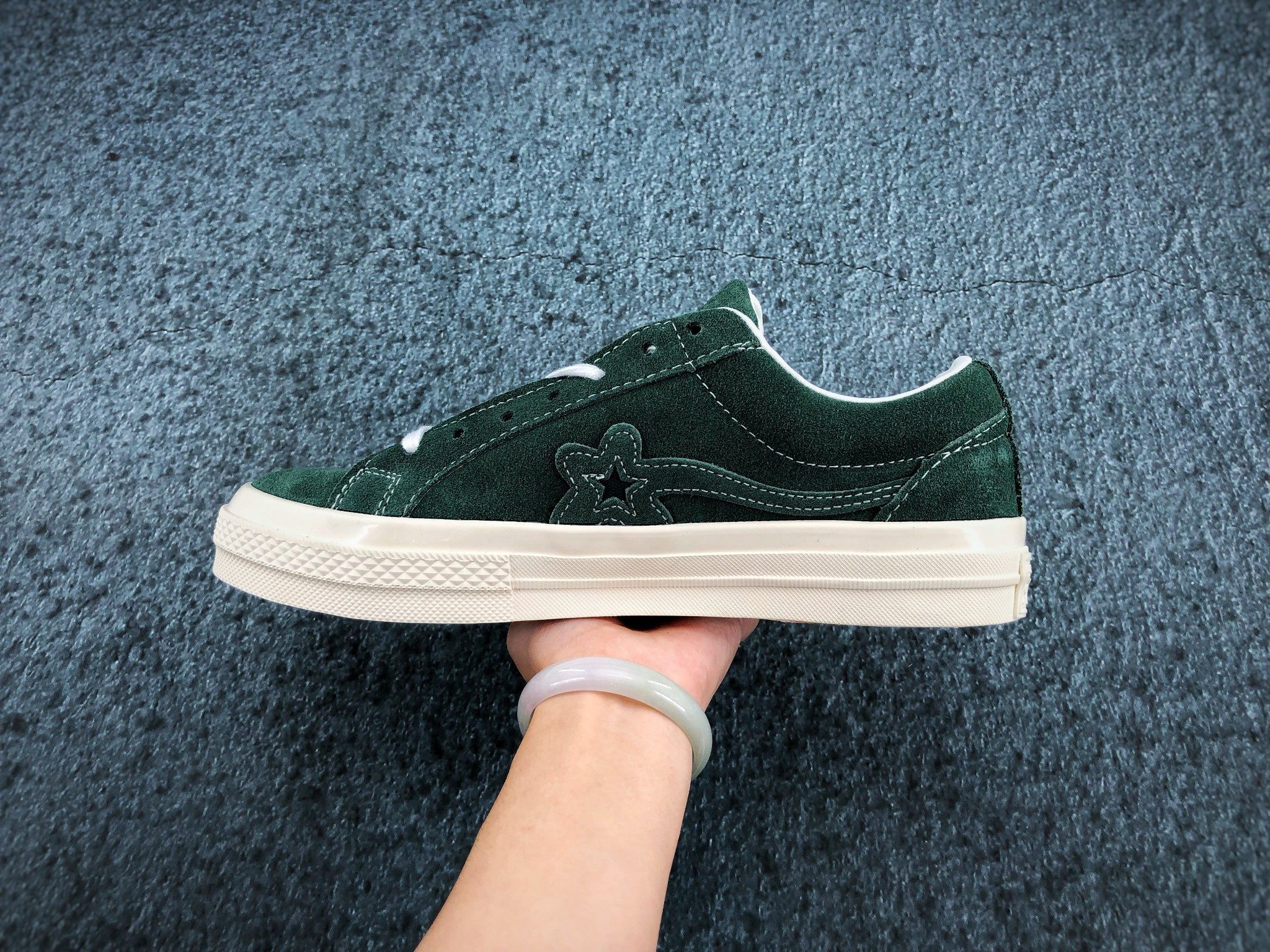 Giày Converse Golf Le Fleur x One Star Ox 'Greener Pastures' 162130C - Ảnh 3