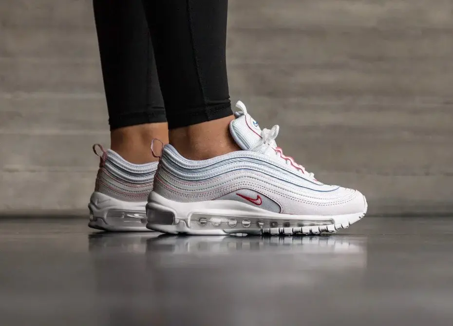 Giày Nike Wmns Air Max 97 'Rainbow' AQ4137-100 - Ảnh 4