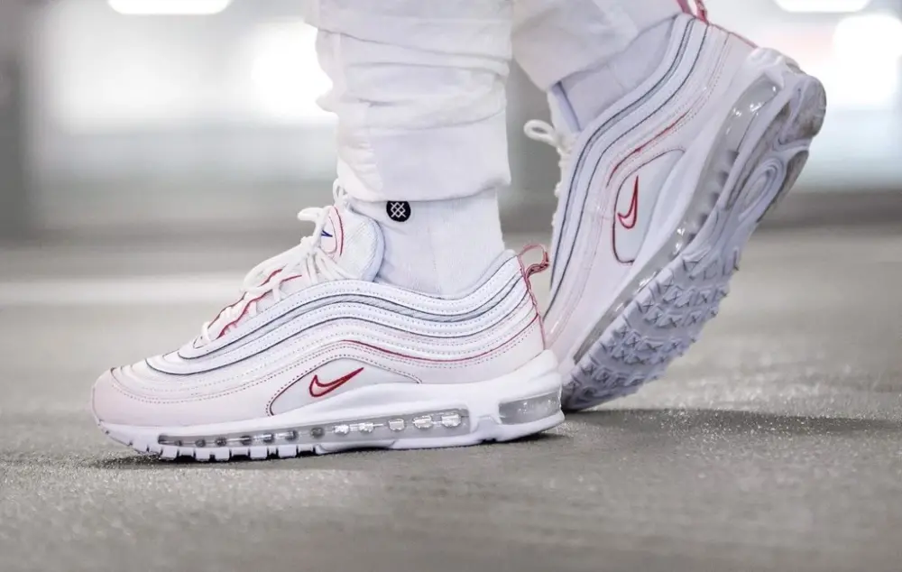 Giày Nike Wmns Air Max 97 'Rainbow' AQ4137-100 - Ảnh 6
