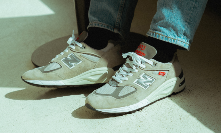 Giày New Balance 990v2 Made in USA ‘Grey’ M990VS2 - Ảnh 3